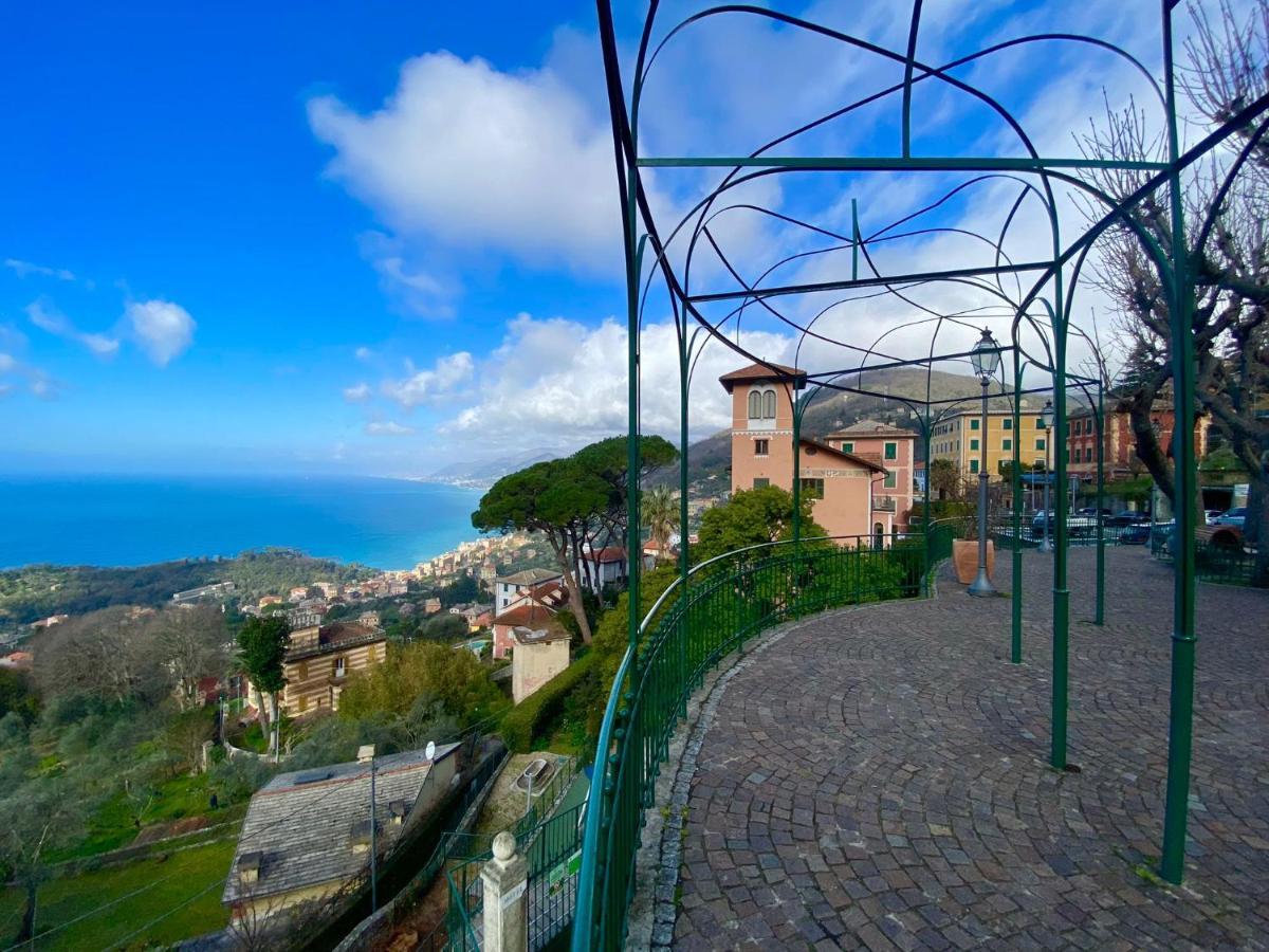 Casaviva - Bilo With Seaview And Parking In Camogli Apartment Ngoại thất bức ảnh